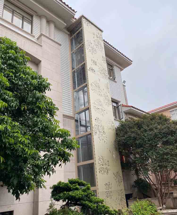 武侯区某别墅加装电梯 武侯区某别墅加装电梯