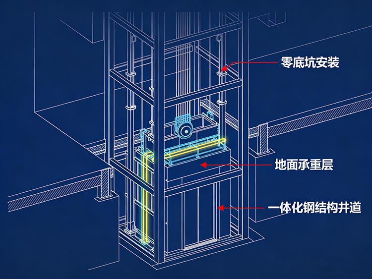 成都别墅电梯